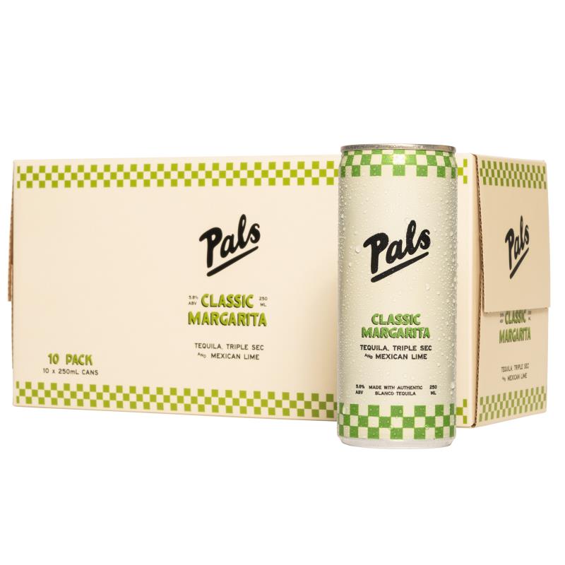 Pals Classic Margarita 10pk Cans