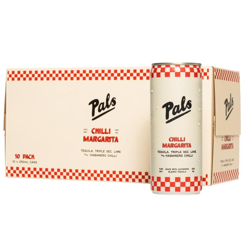 Pals Chilli Margarita 10pk Cans
