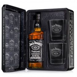 Jack Daniels Gift Tin 2 glasses