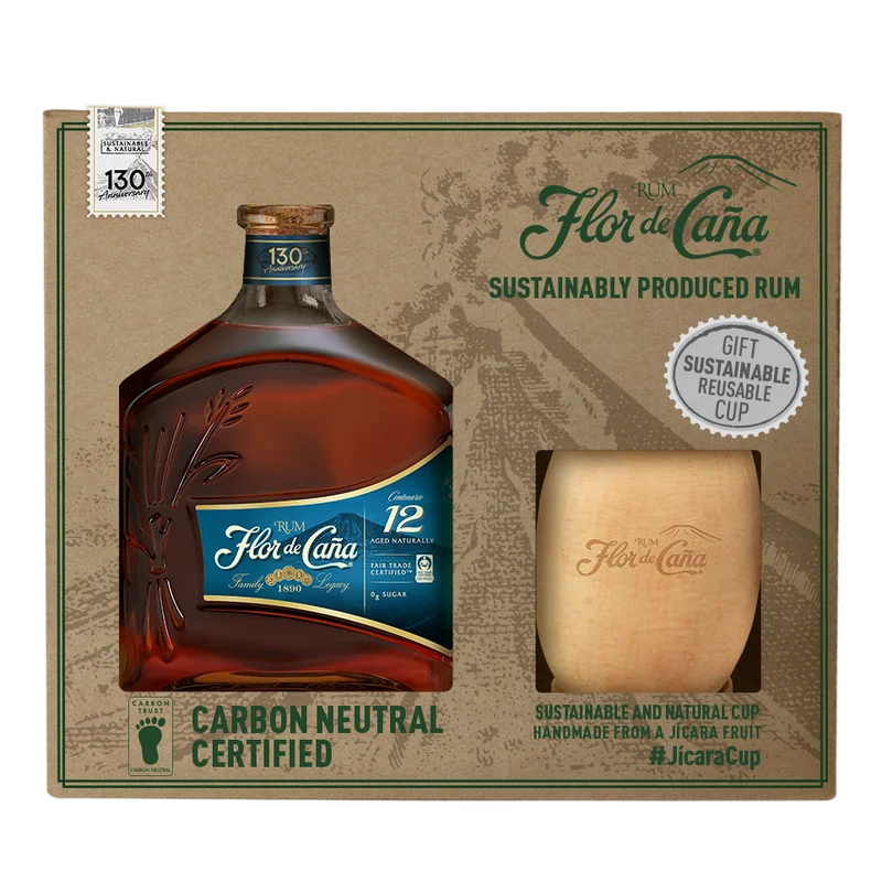 Flor De Cana 12yo Gift Pack