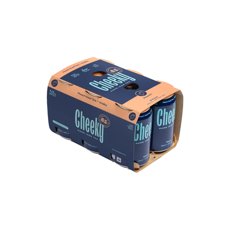 Cheeky Peach Hard Iced Tea 6pk
