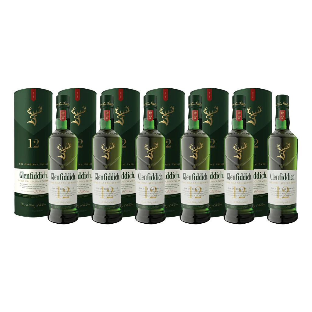 6x Glenfiddich 12yo 700ml