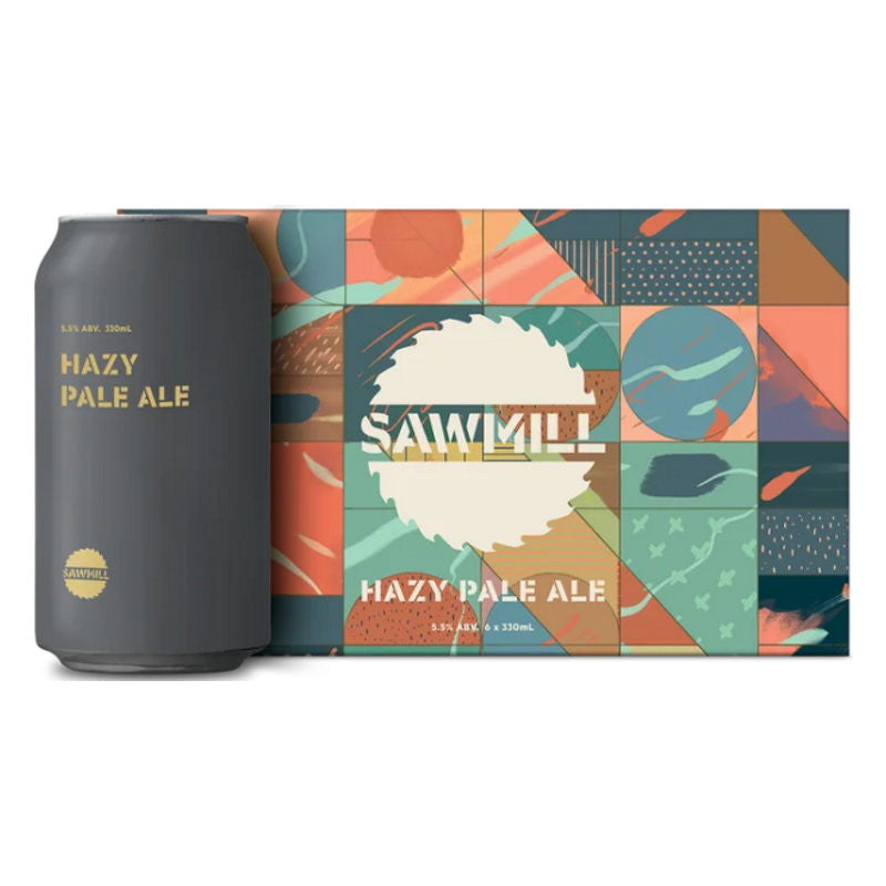 Sawmill Hazy Pale Ale 6pk 330ml Cans