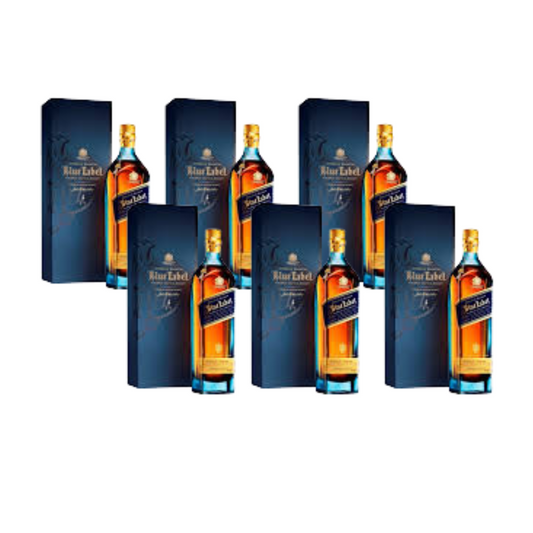 6x Johnnie Walker Blue Label 700ml (Case Deal)