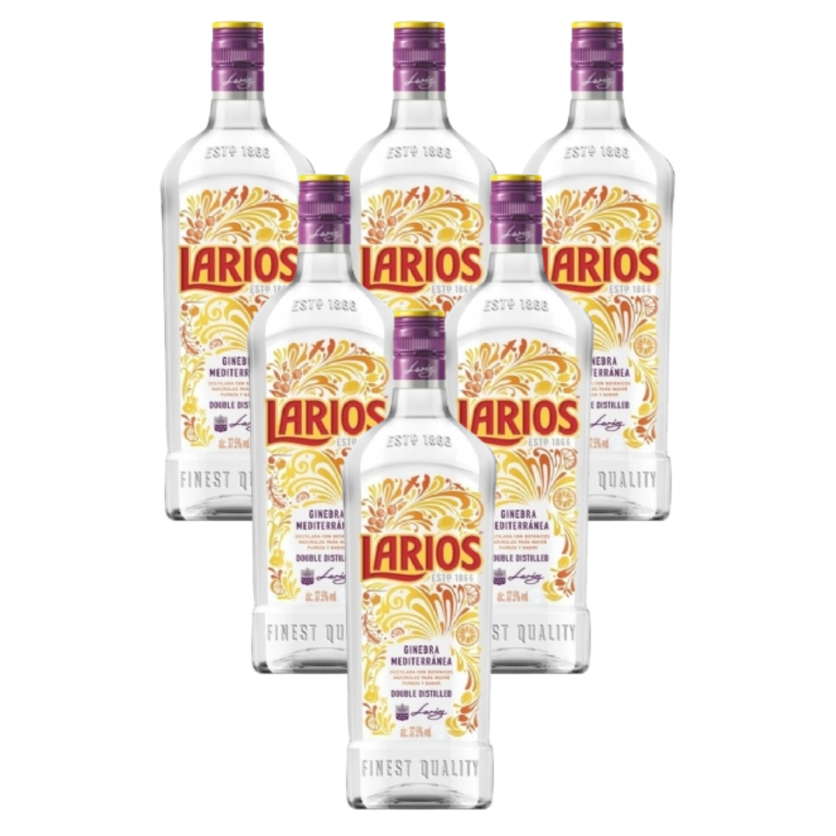 6x Larios Original 1 Litre (Case Deal)