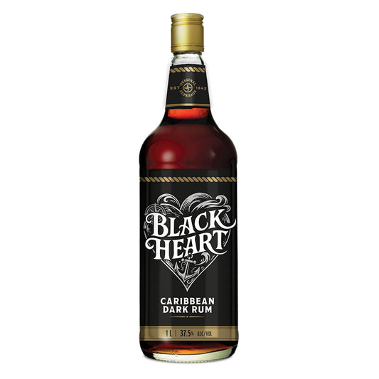 Black Heart Rum 1 Ltr
