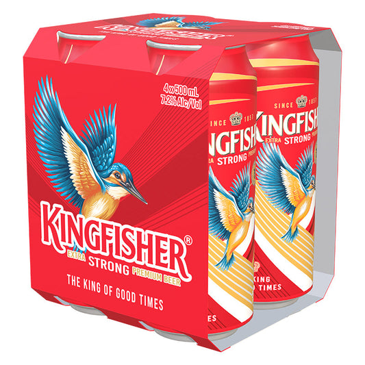 Kingfisher Strong 4pk cans