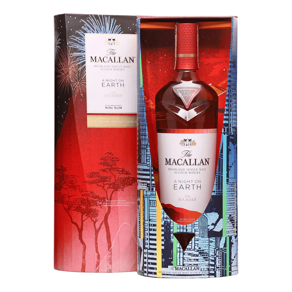 ウイスキー The Macallan A Night on Earth 700ml 46% Macallan Night on Earth 700ml – Thirsty Liquor Chapel Park