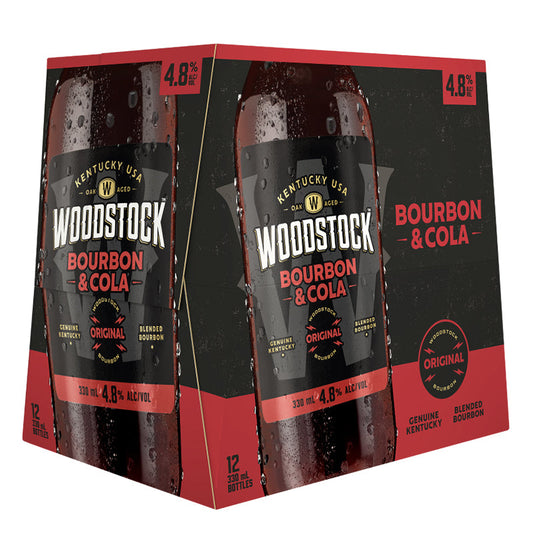 Woodstock 4.8% 330ml 12 pack bottles