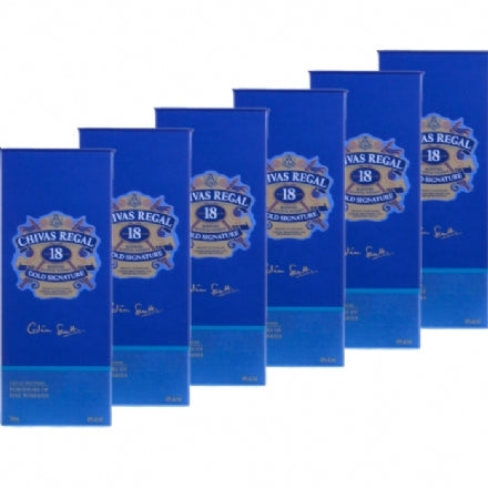 6x Chivas 18 y/o 700ml