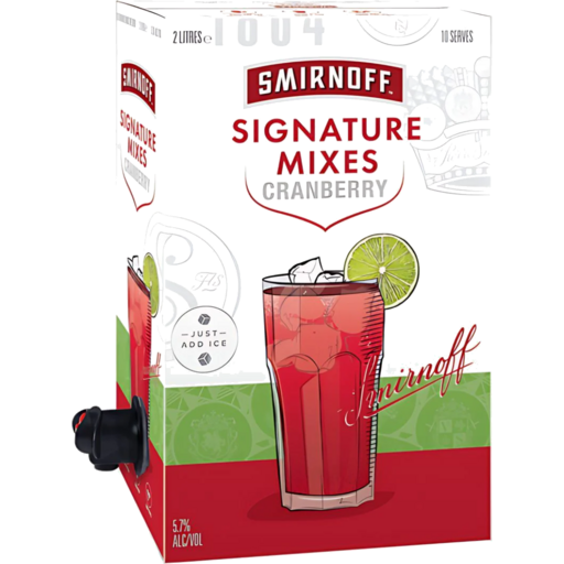 Smirnoff Cranberry Cask 2L