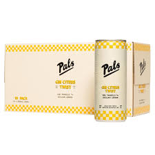 Pals Gin Citrus Twist 10pk Cans
