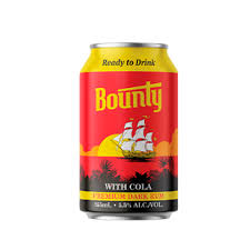 Bounty & Cola 4 Pack Cans 355ml 5.5%