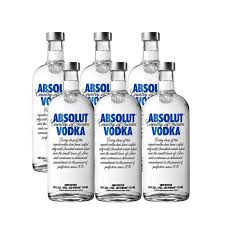 6x Absolut 1L