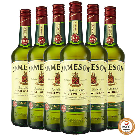 6x Bottles Jameson 1L